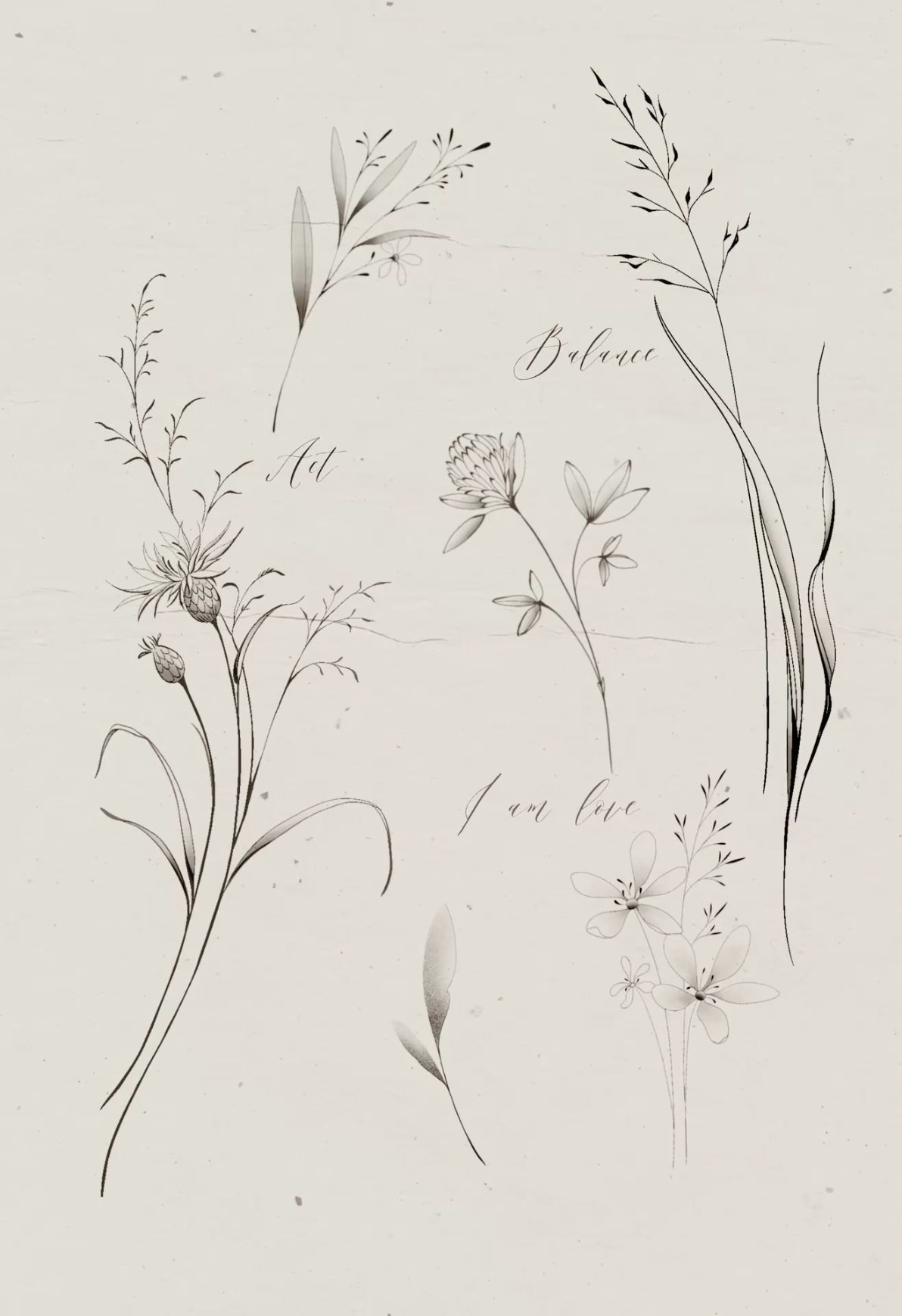 flowers tattoo