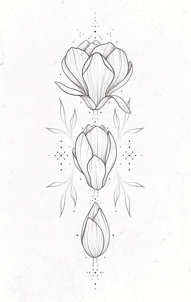 flowers tattoo