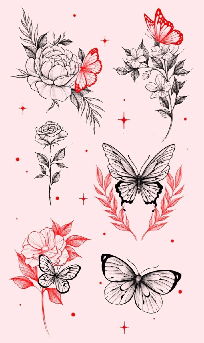 flowers tattoo