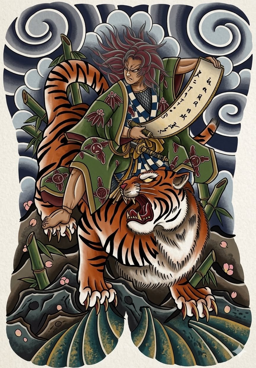 900+ ý tưởng hay nhất về Samurai tattoo trong 2026