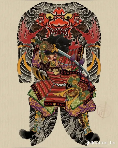 900+ ý tưởng hay nhất về Samurai tattoo trong 2026