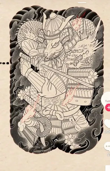 900+ ý tưởng hay nhất về Samurai tattoo trong 2026