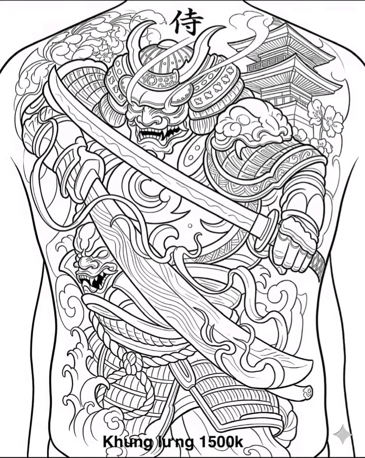 900+ ý tưởng hay nhất về Samurai tattoo trong 2026