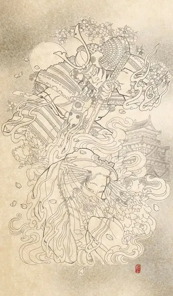 900+ ý tưởng hay nhất về Samurai tattoo trong 2026