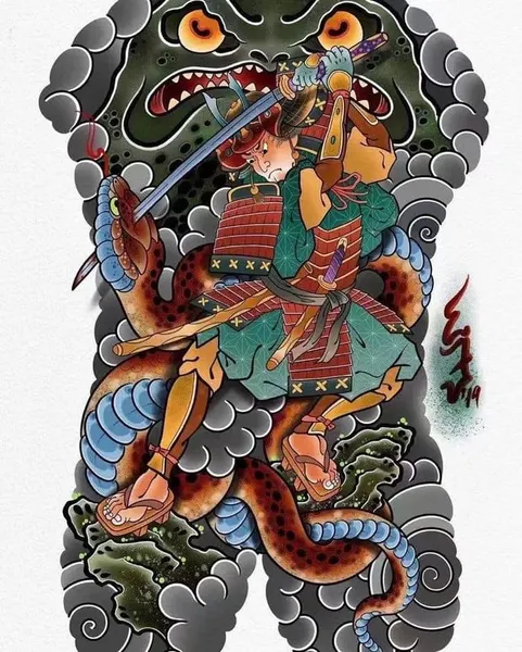 900+ ý tưởng hay nhất về Samurai tattoo trong 2026
