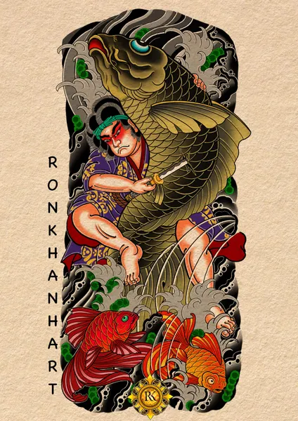 900+ ý tưởng hay nhất về Samurai tattoo trong 2026