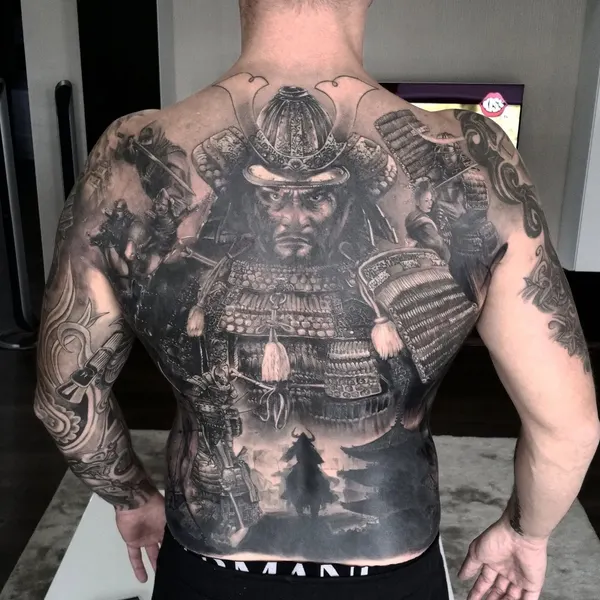900+ ý tưởng hay nhất về Samurai tattoo trong 2026