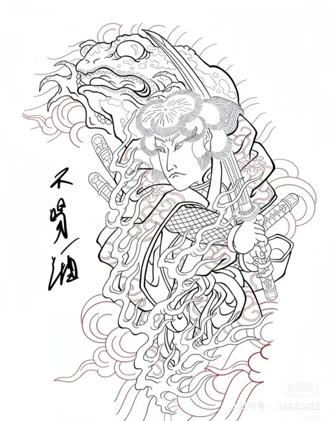 900+ ý tưởng hay nhất về Samurai tattoo trong 2026