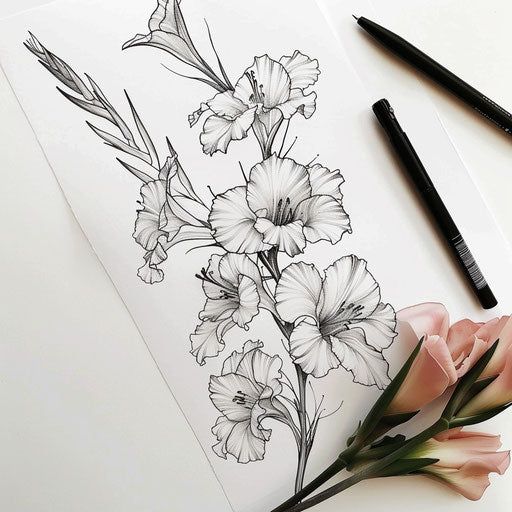 flowers tattoo