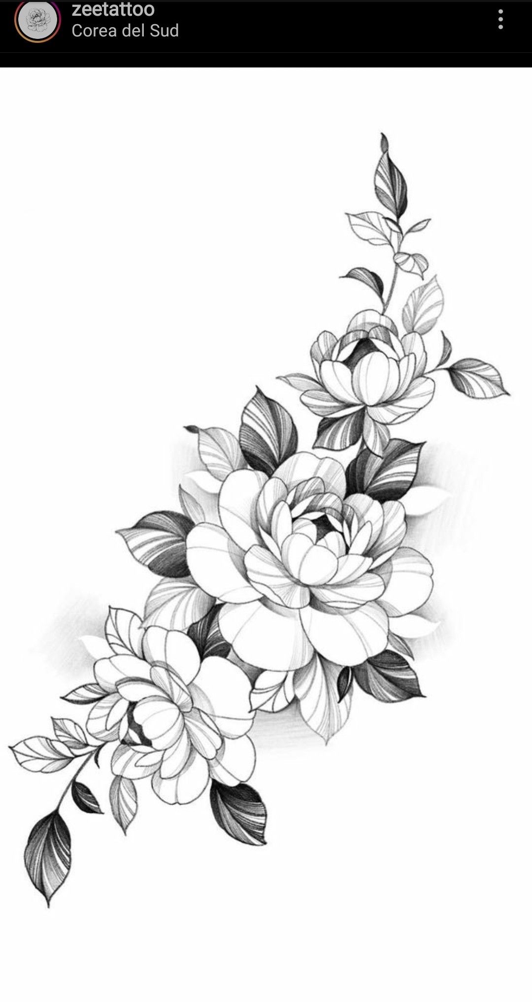 flowers tattoo