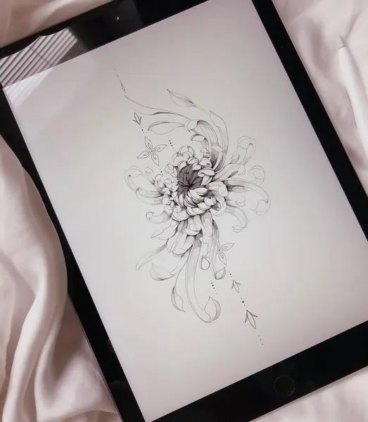 flowers tattoo