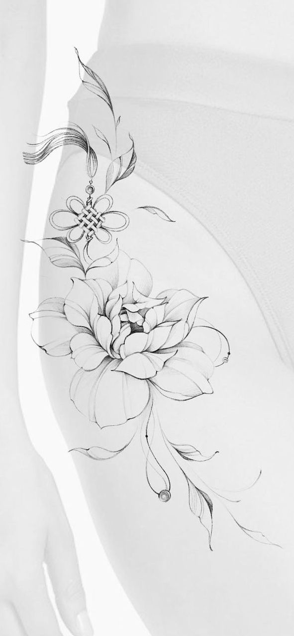 flowers tattoo
