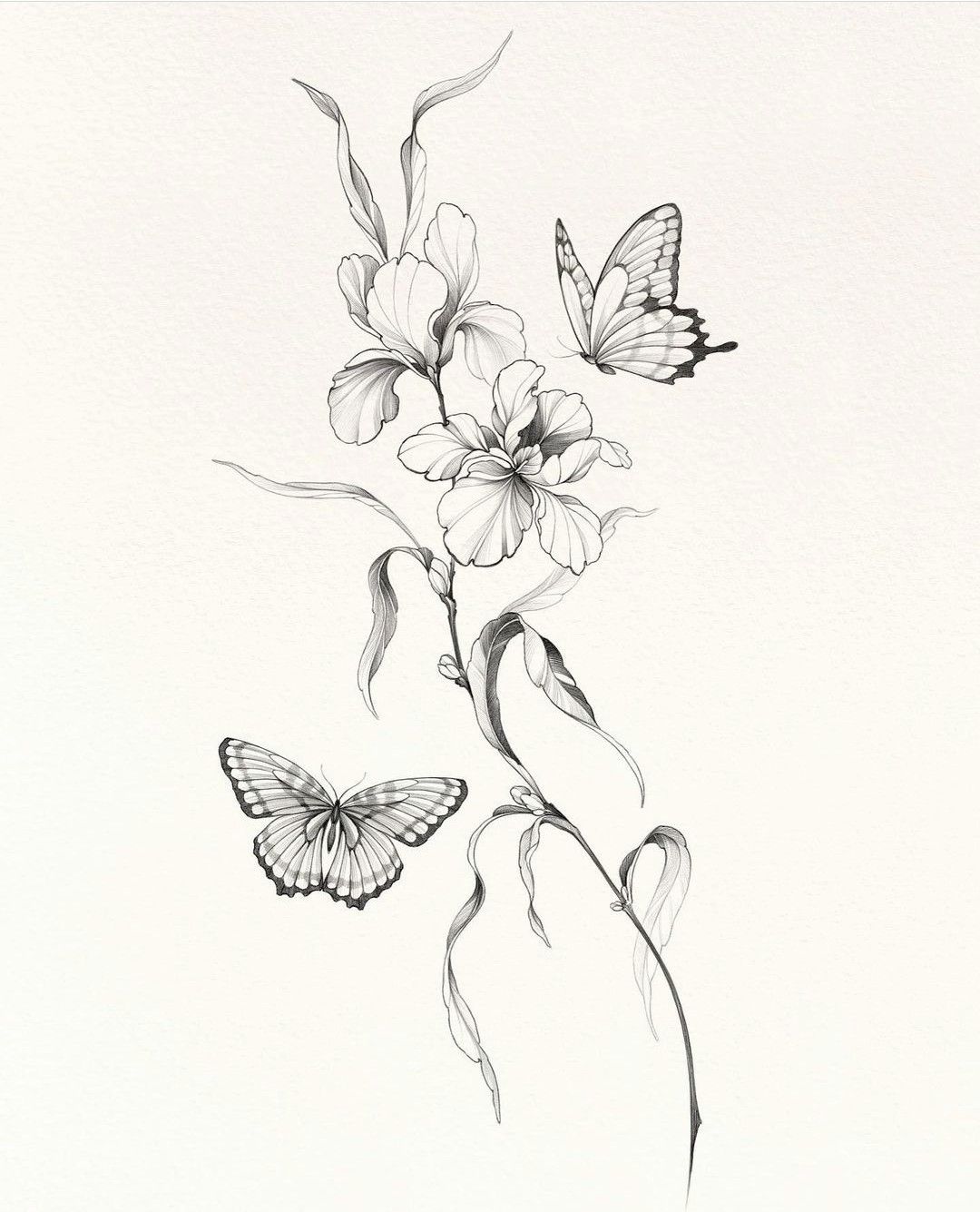 flowers tattoo