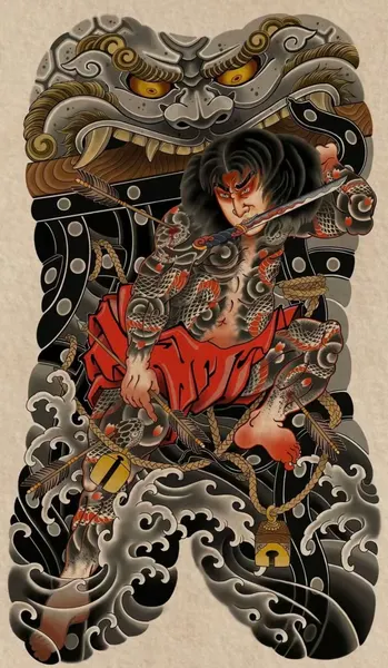 Samurai tattoo idea