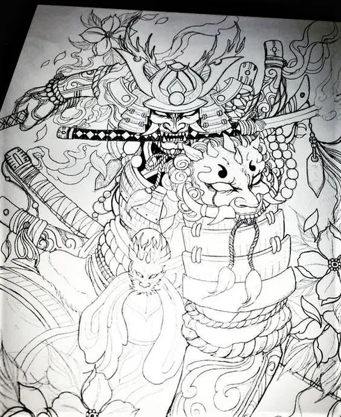 900+ ý tưởng hay nhất về Samurai tattoo trong 2026