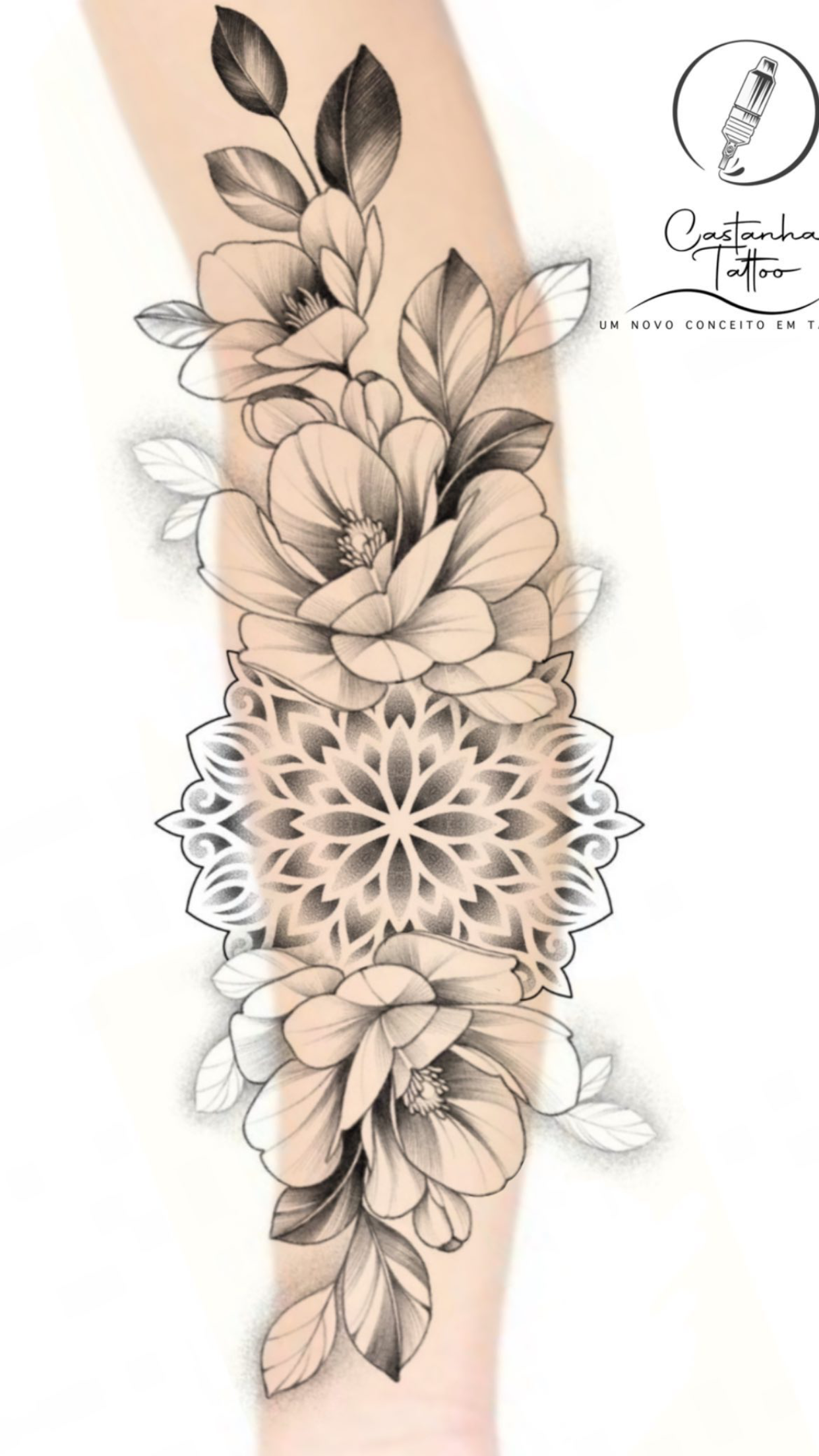 flowers tattoo