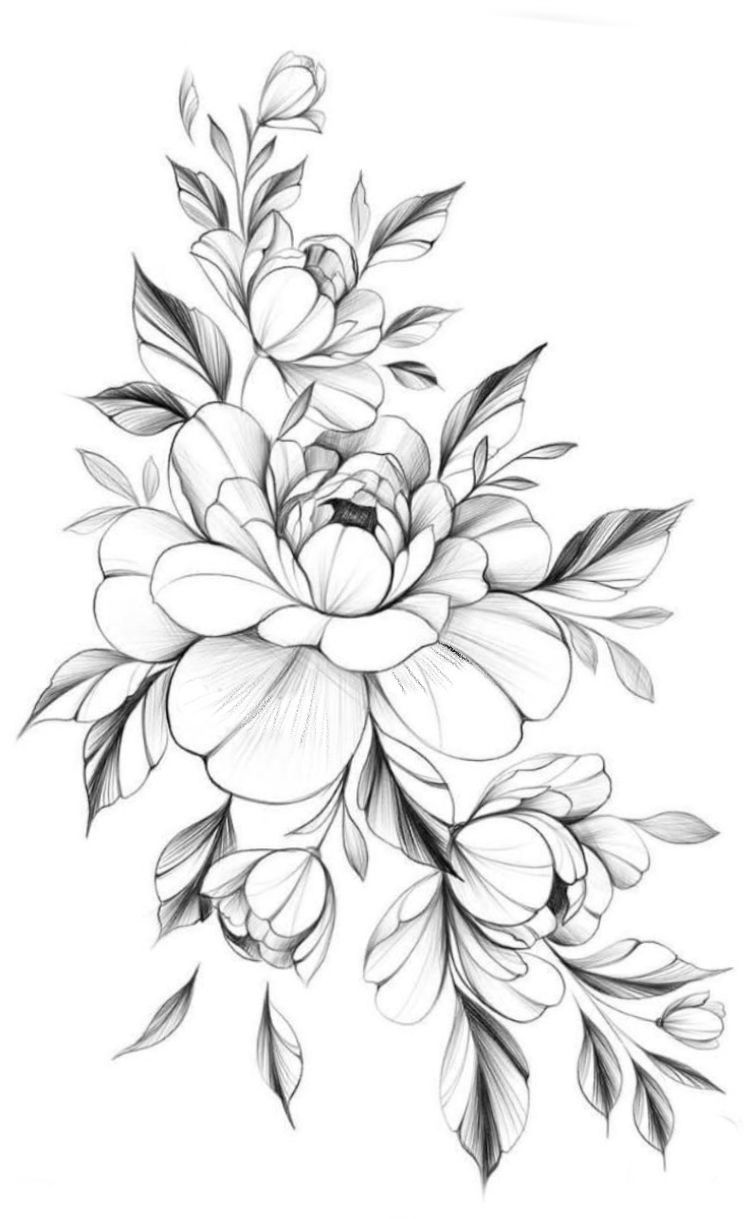 flowers tattoo