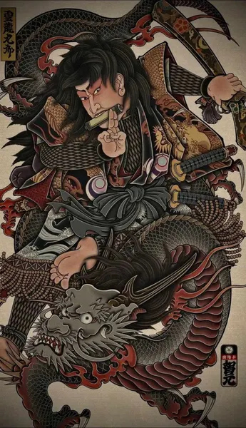Samurai tattoo idea