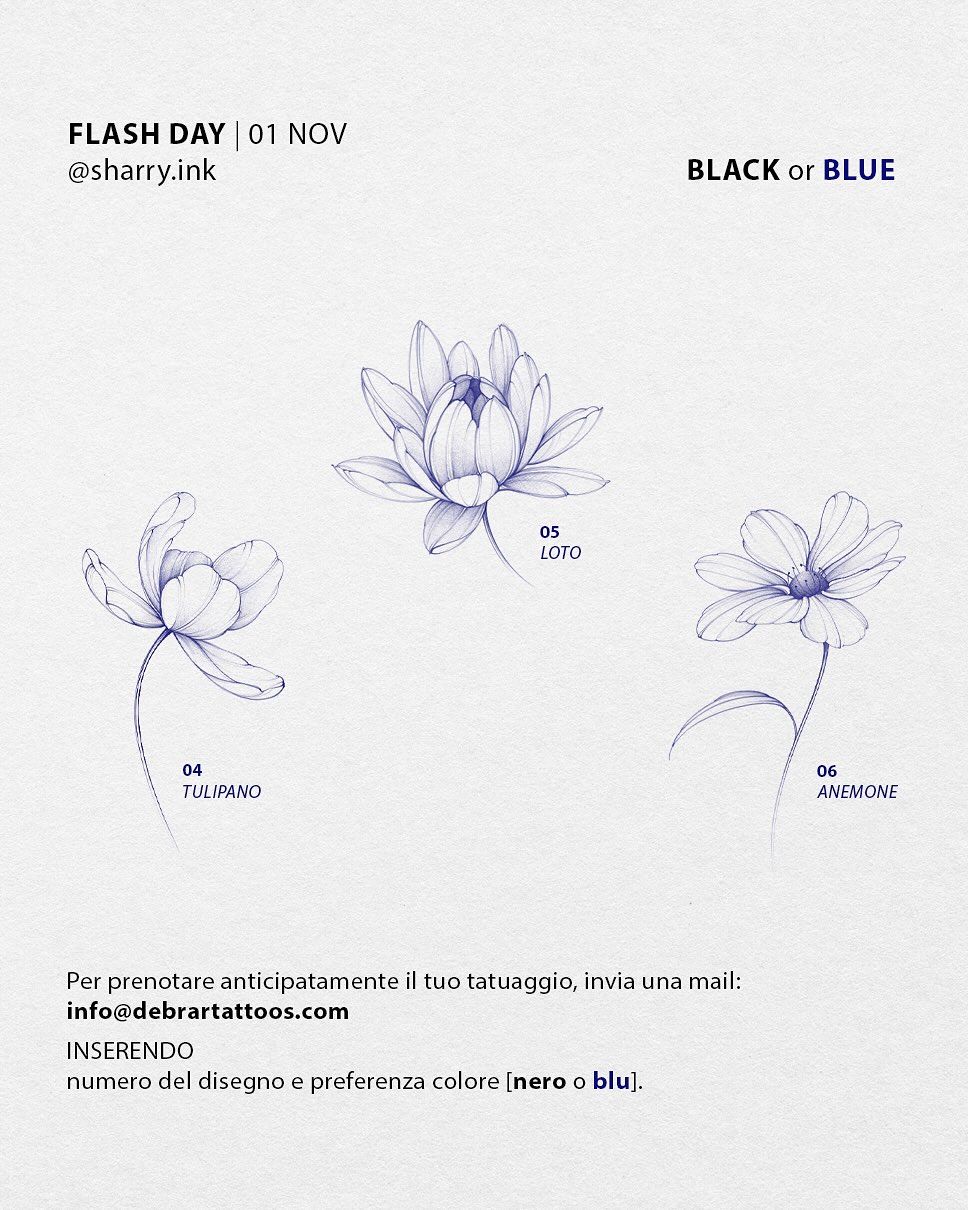 flowers tattoo