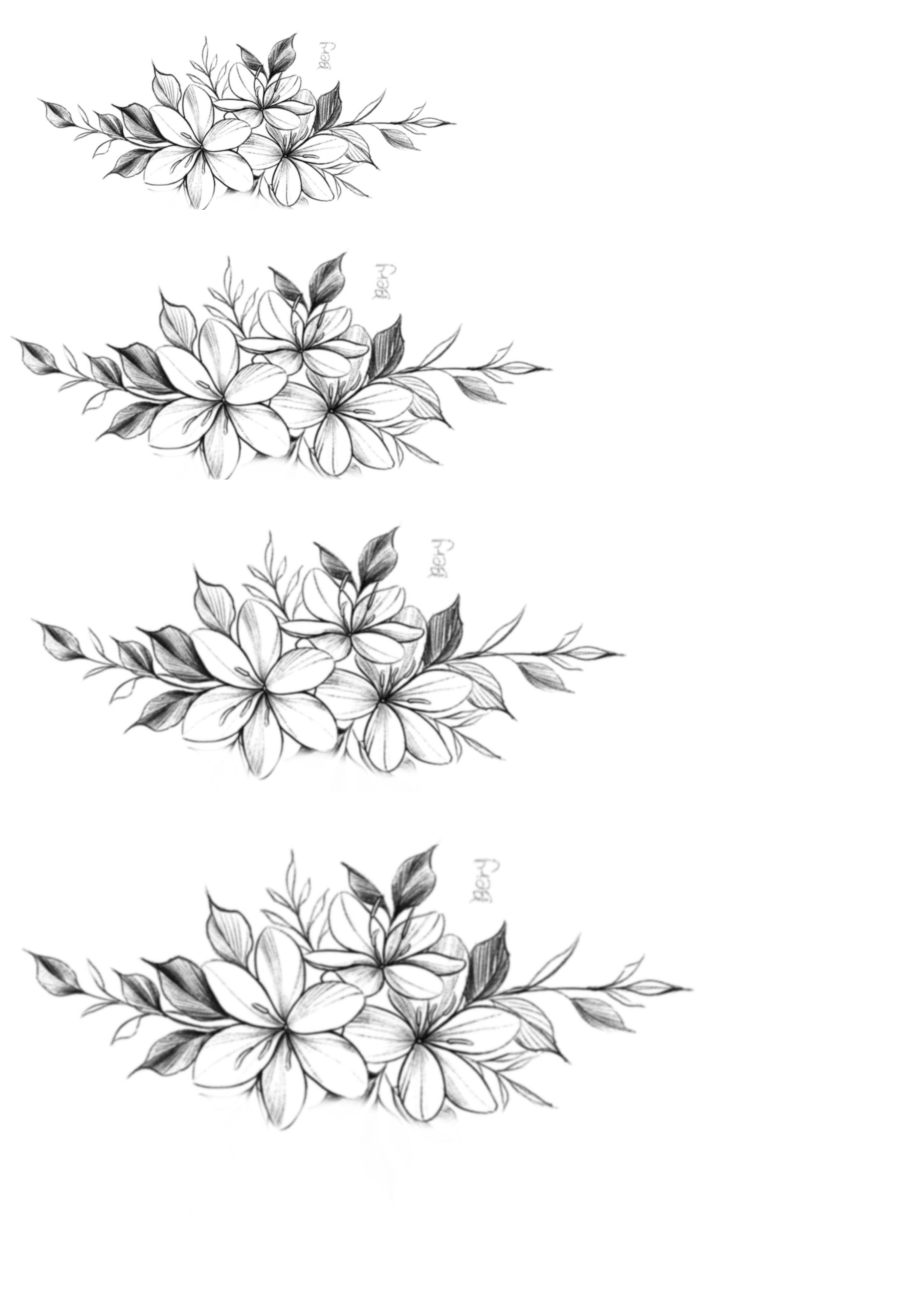flowers tattoo
