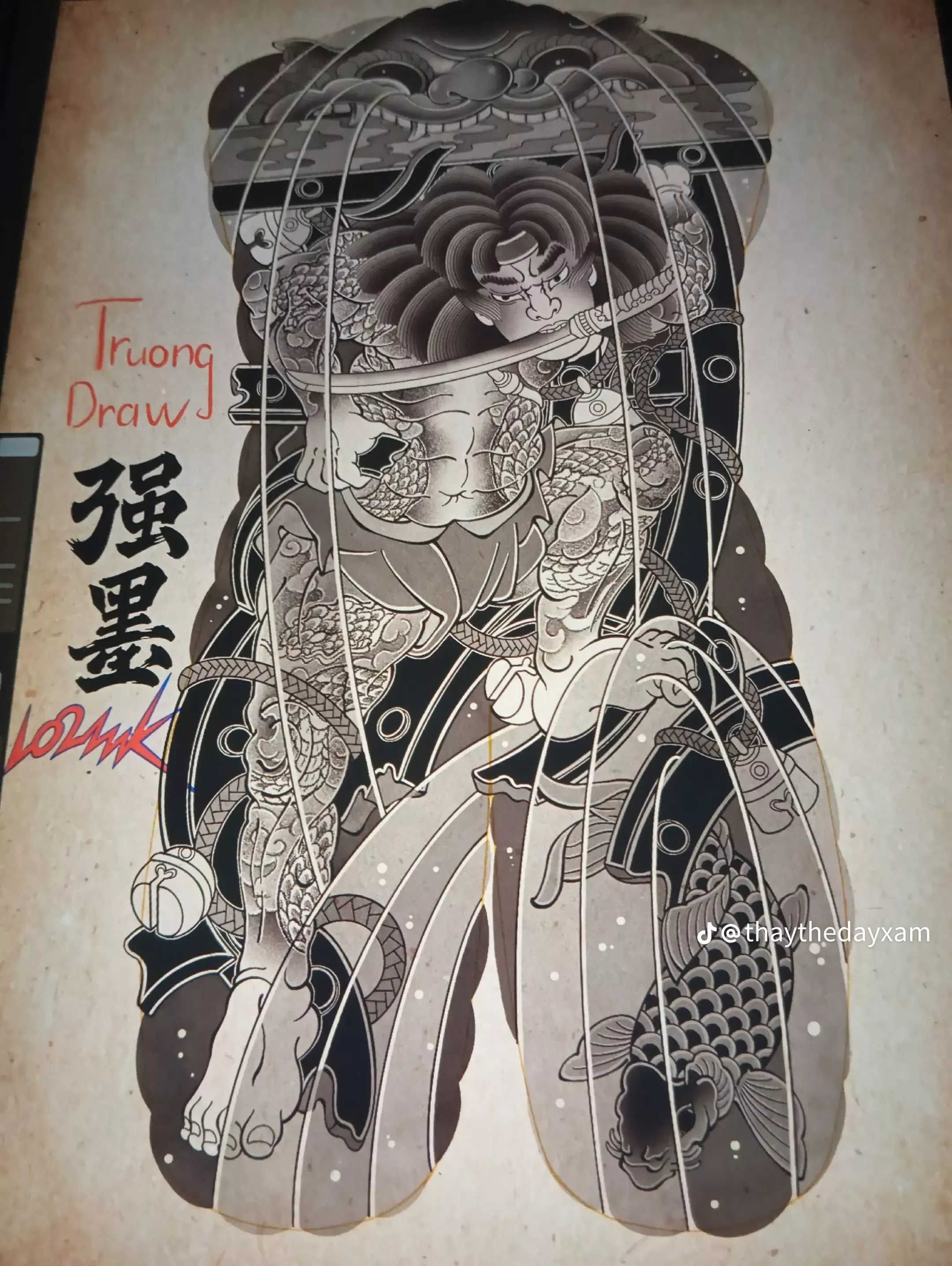 900+ ý tưởng hay nhất về Samurai tattoo trong 2026