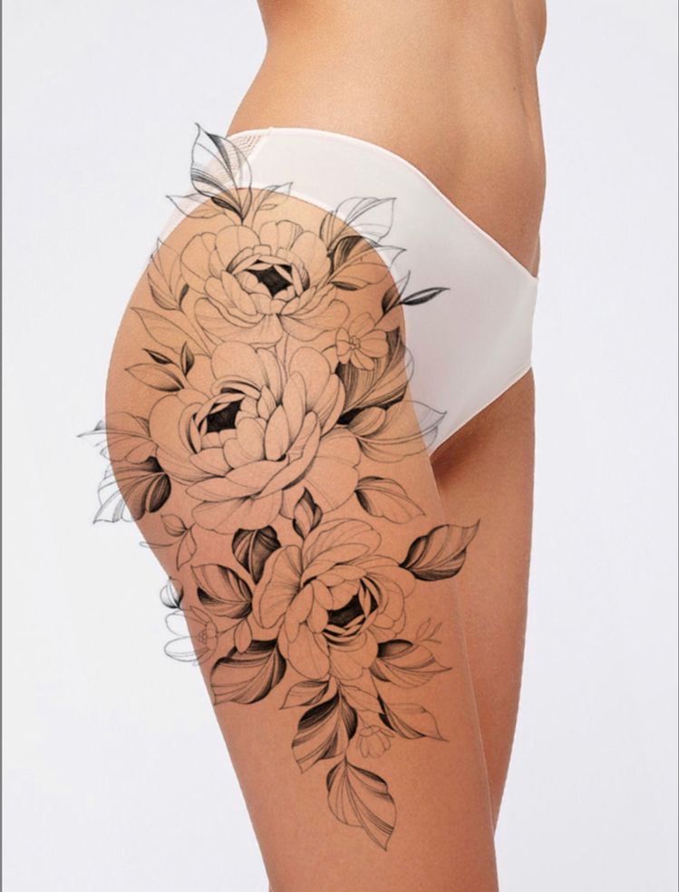 flowers tattoo