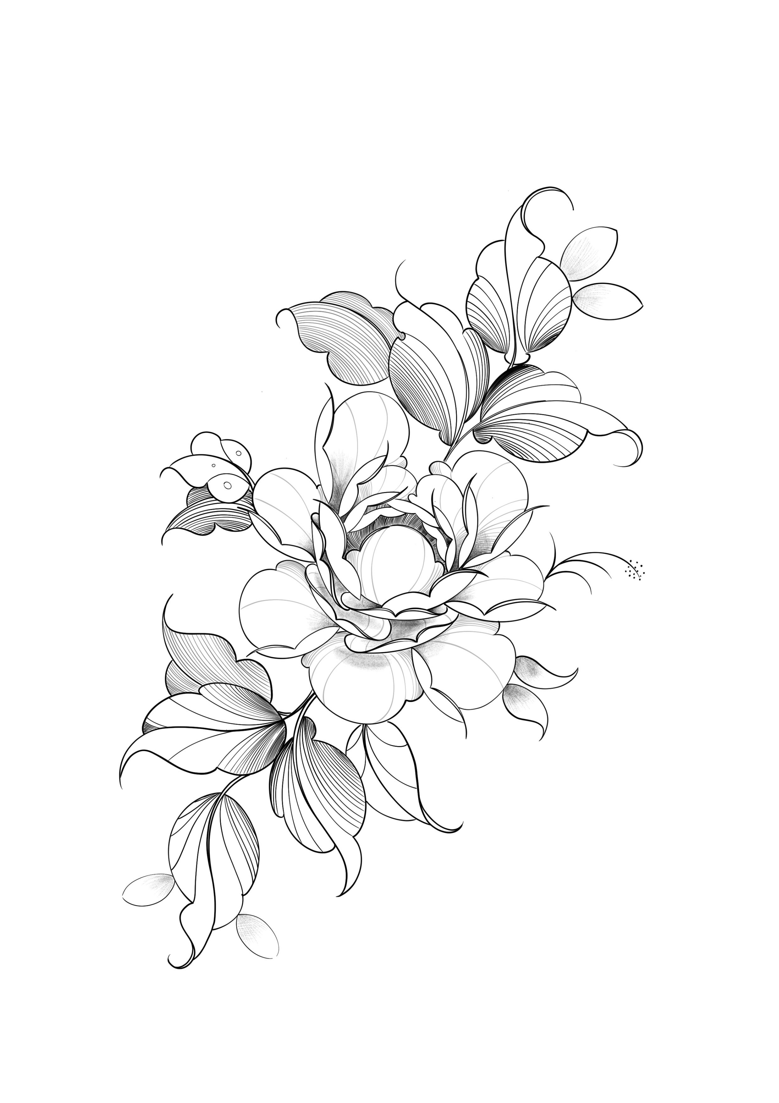 flowers tattoo
