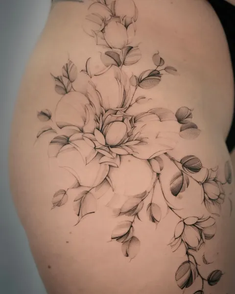 flowers tattoo
