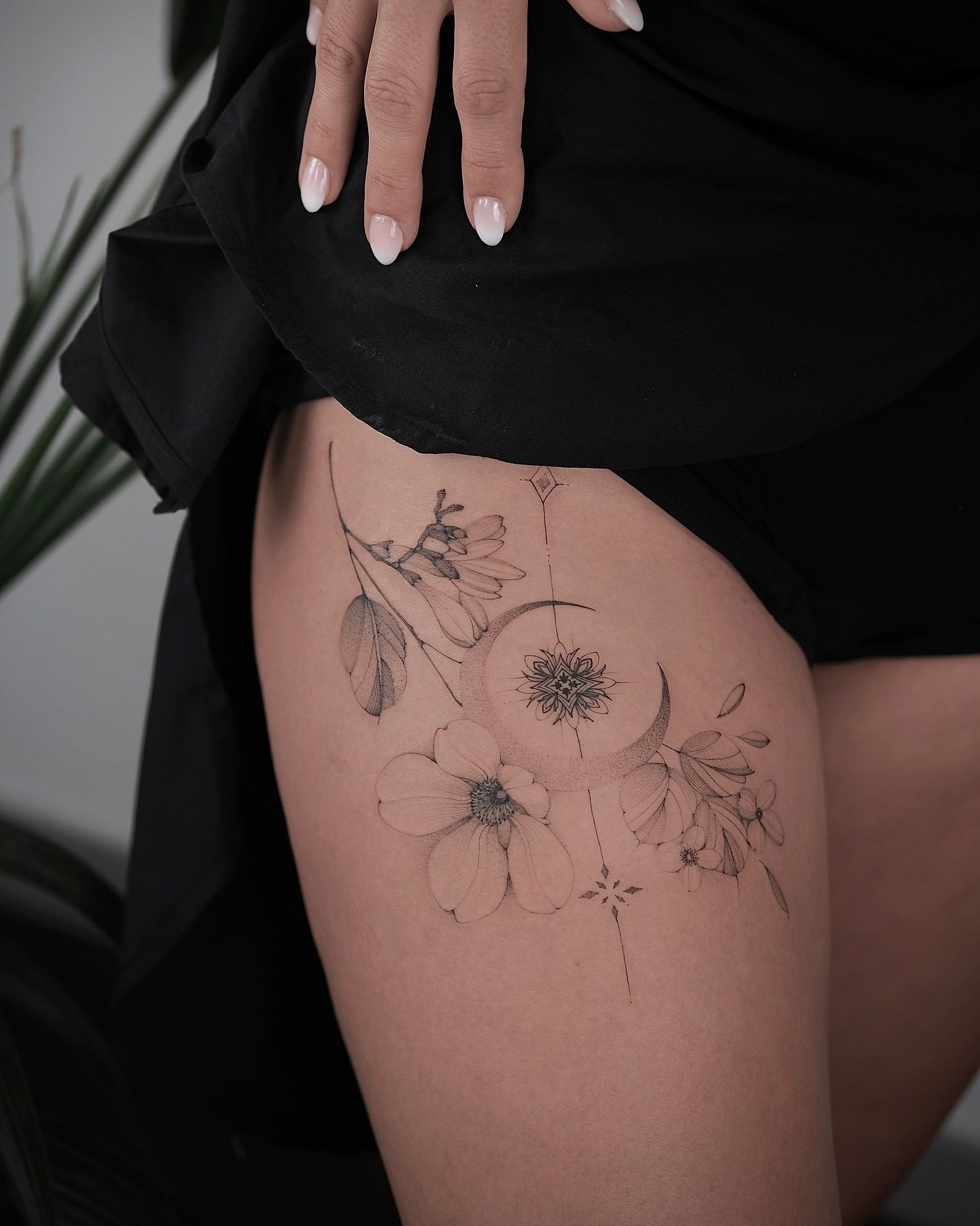 flowers tattoo
