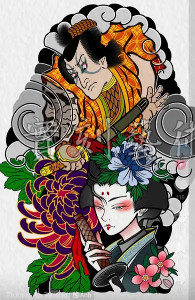 900+ ý tưởng hay nhất về Samurai tattoo trong 2026