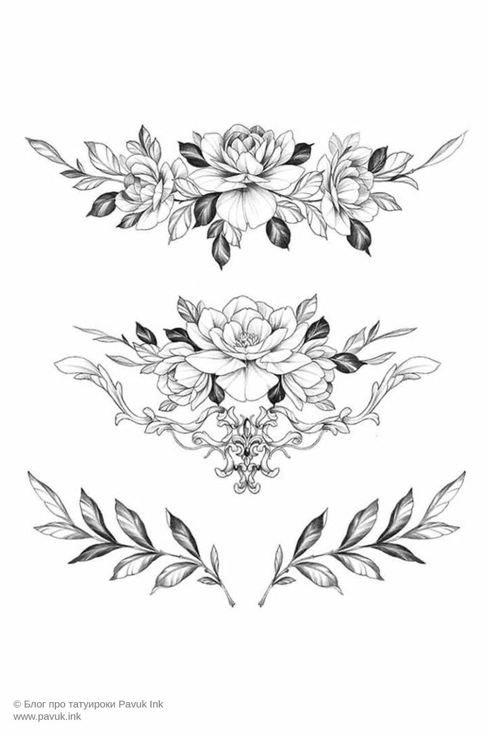 flowers tattoo