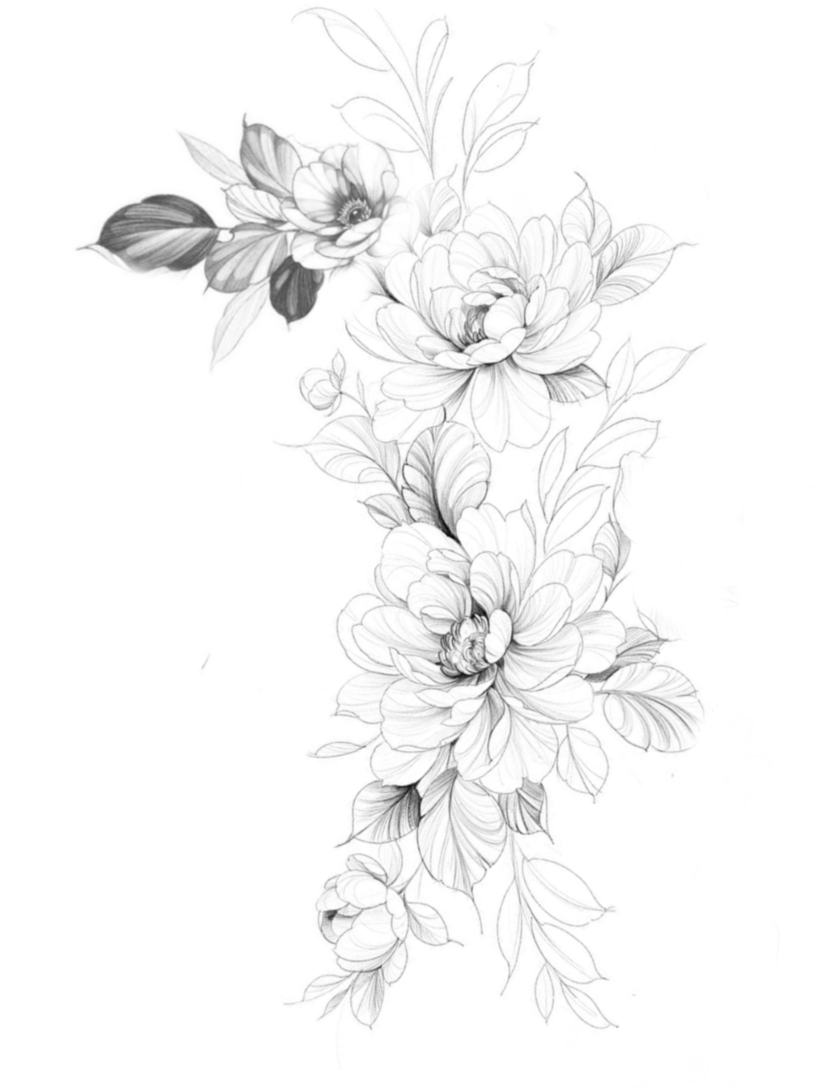 flowers tattoo