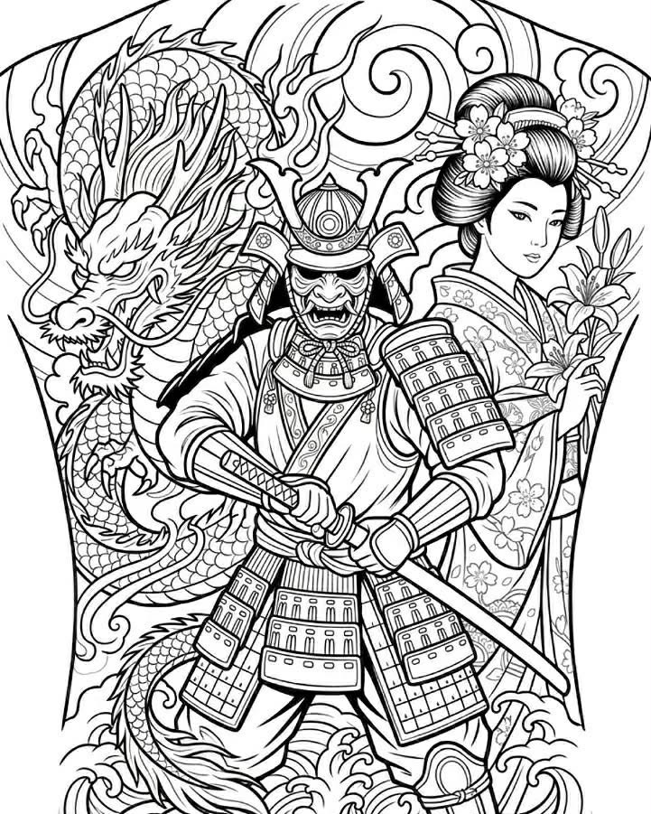 900+ ý tưởng hay nhất về Samurai tattoo trong 2026