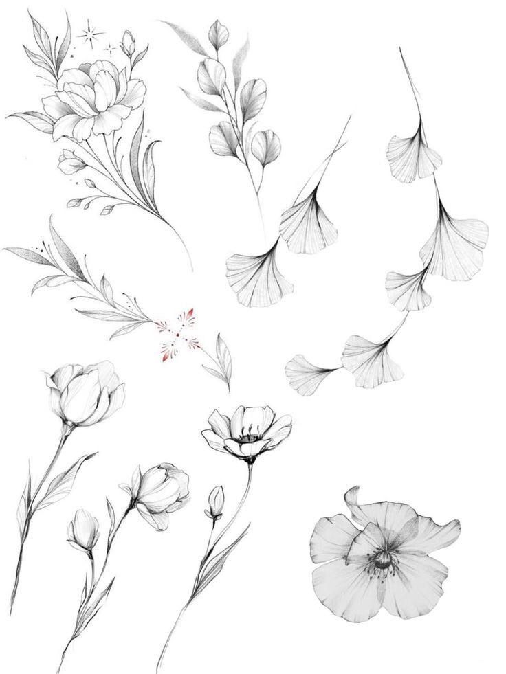 flowers tattoo