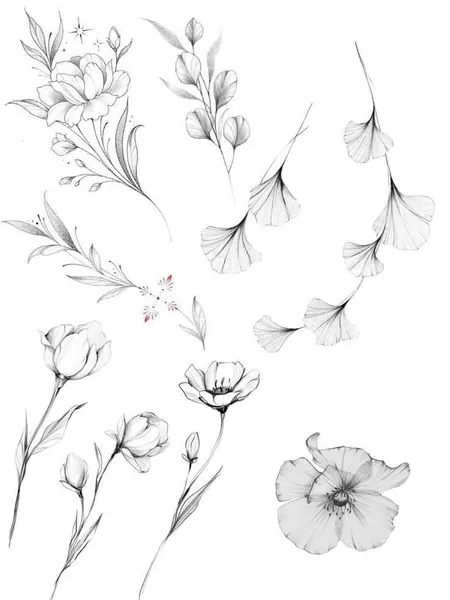 flowers tattoo
