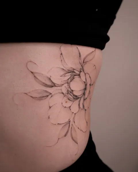 flowers tattoo
