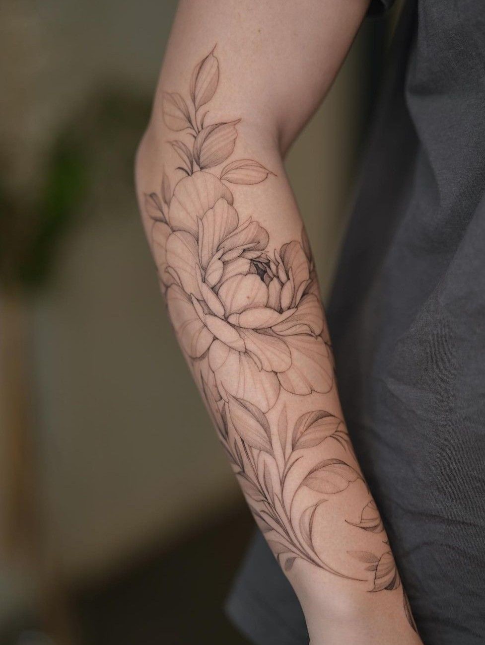flowers tattoo