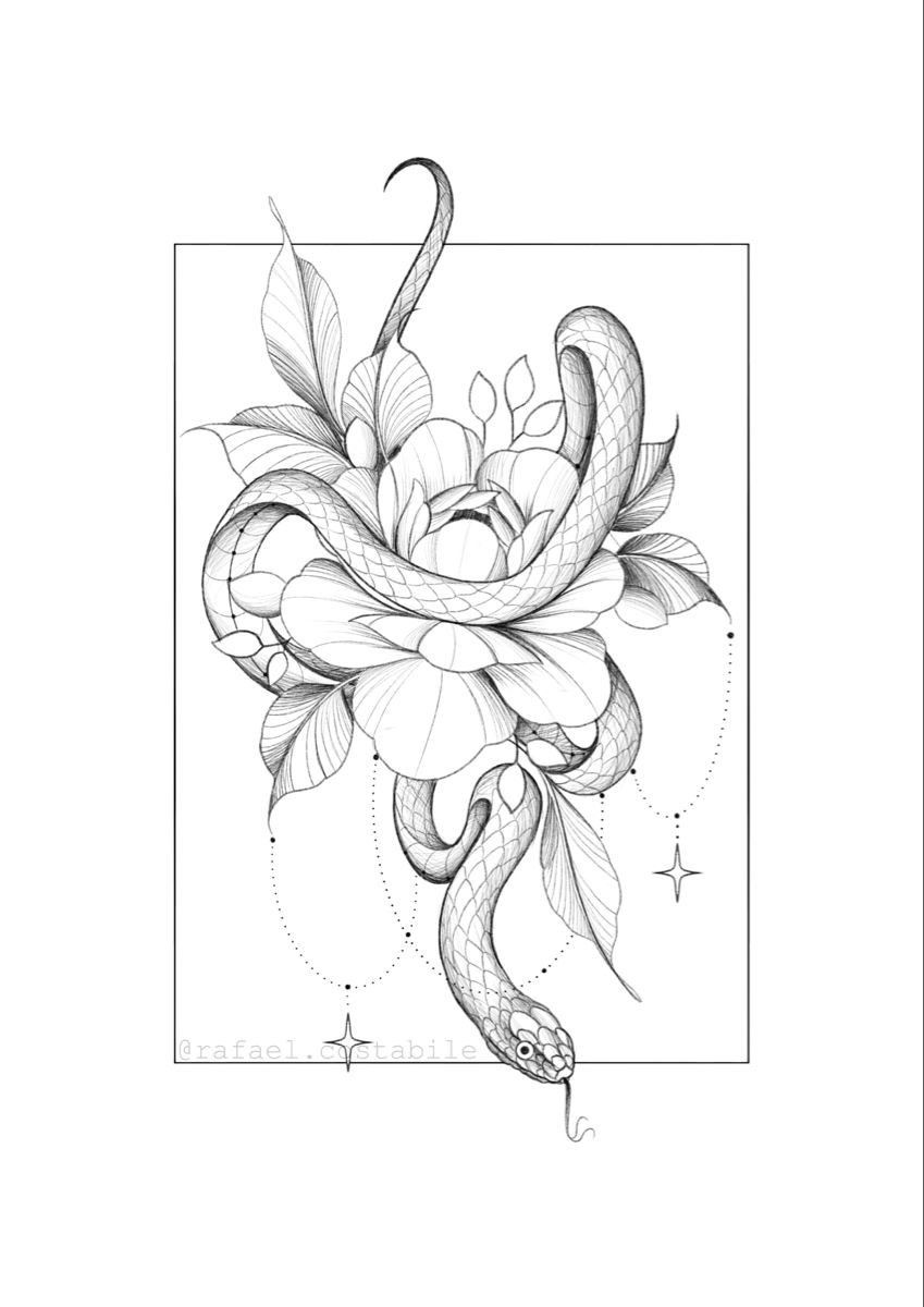 flowers tattoo