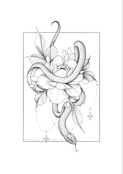flowers tattoo