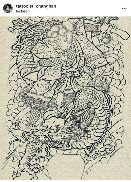 900+ ý tưởng hay nhất về Samurai tattoo trong 2026