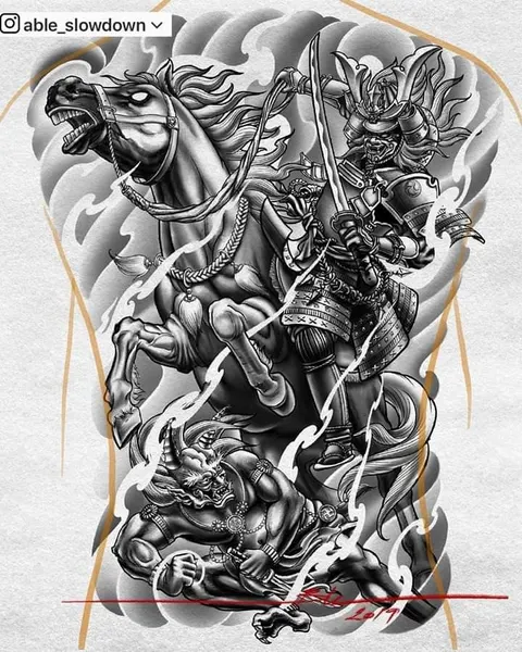 900+ ý tưởng hay nhất về Samurai tattoo trong 2026