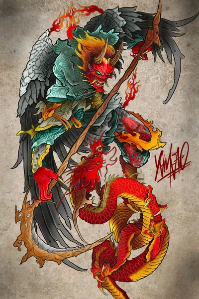 900+ ý tưởng hay nhất về Samurai tattoo trong 2026