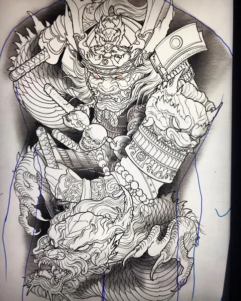 900+ ý tưởng hay nhất về Samurai tattoo trong 2026