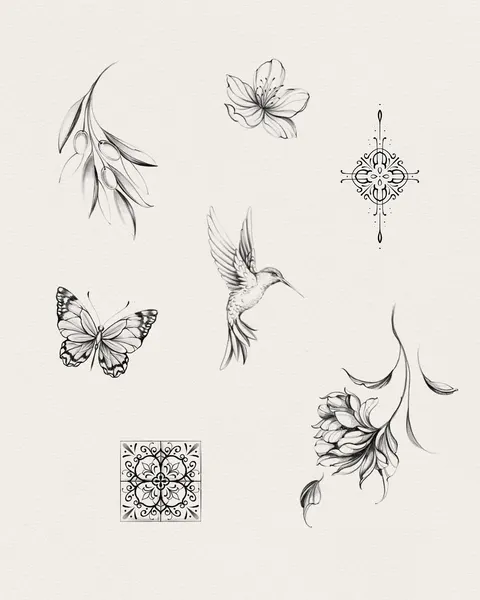 flowers tattoo