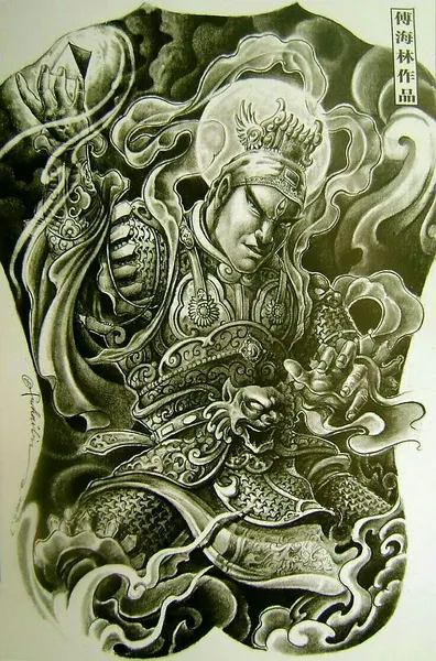 900+ ý tưởng hay nhất về Samurai tattoo trong 2026