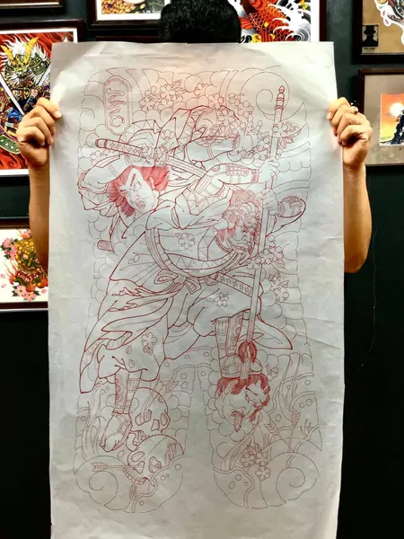 900+ ý tưởng hay nhất về Samurai tattoo trong 2026