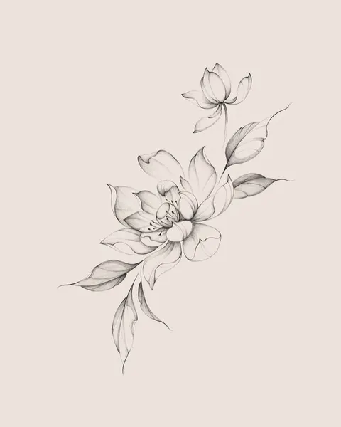 flowers tattoo