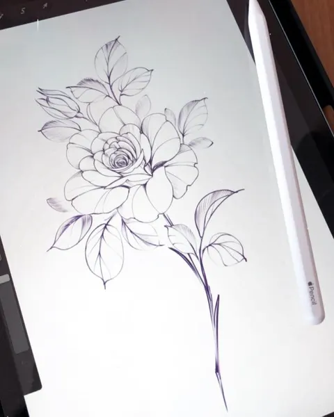 flowers tattoo