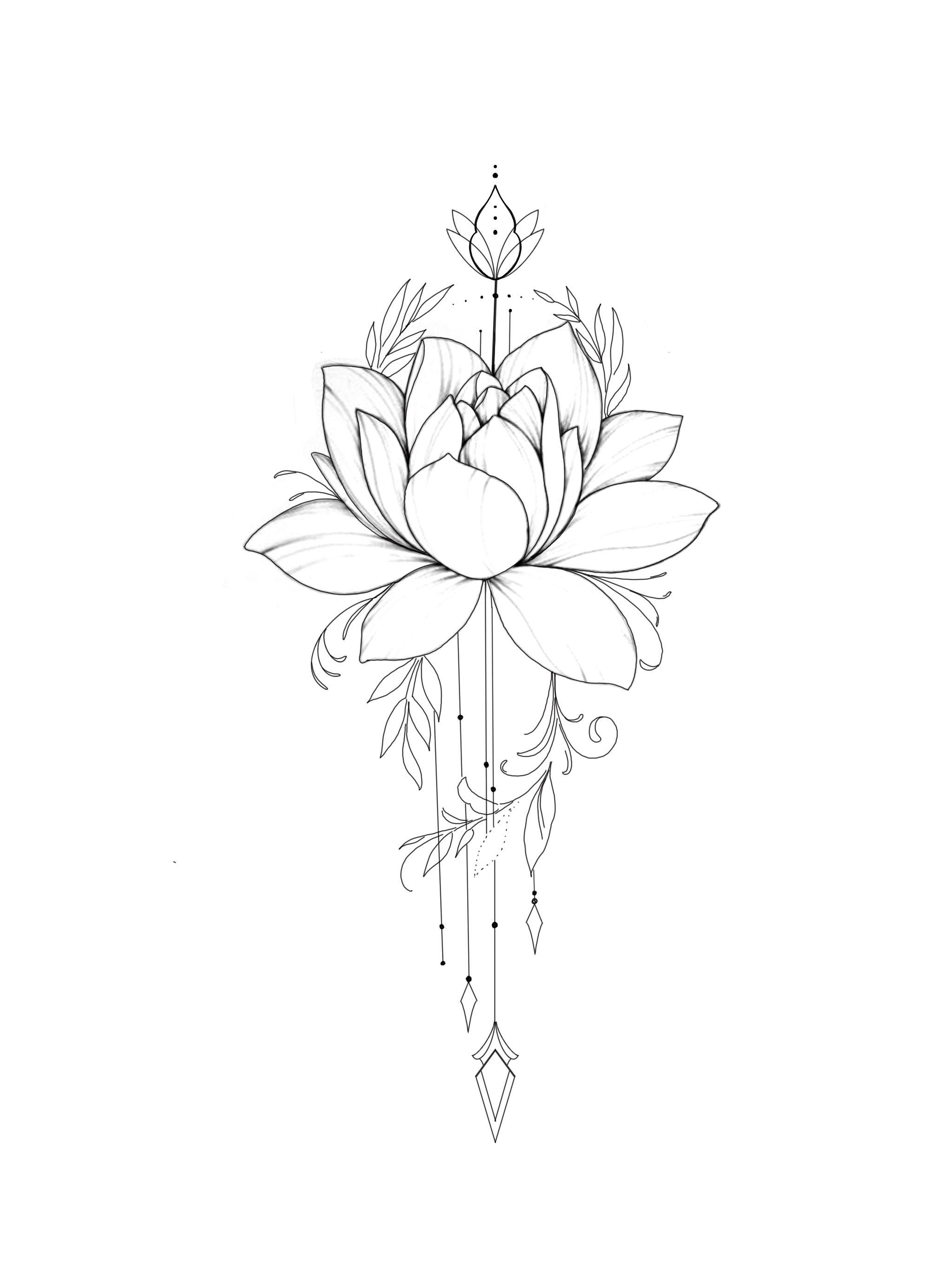 flowers tattoo