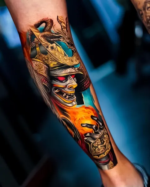 900+ ý tưởng hay nhất về Samurai tattoo trong 2026
